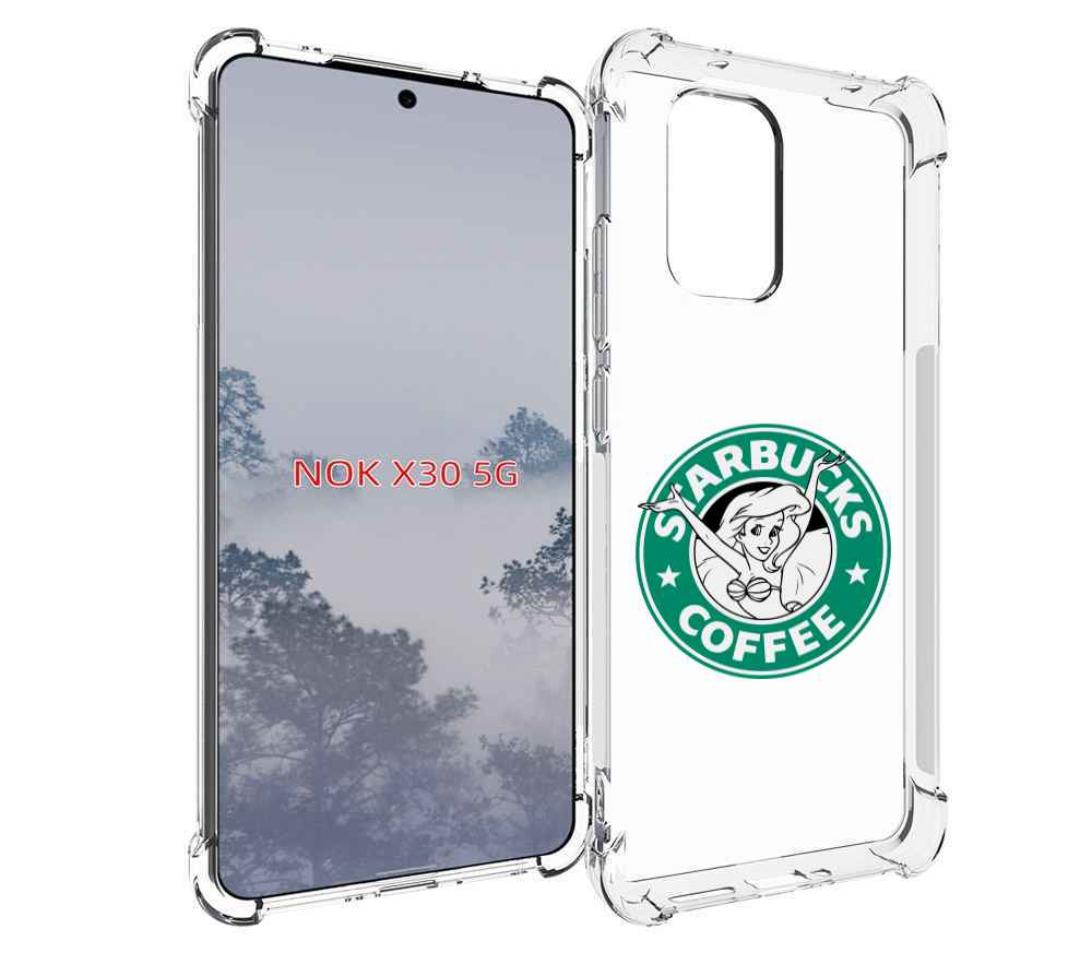

Чехол MyPads старбакс-кофее для Nokia X30 5G, Tocco