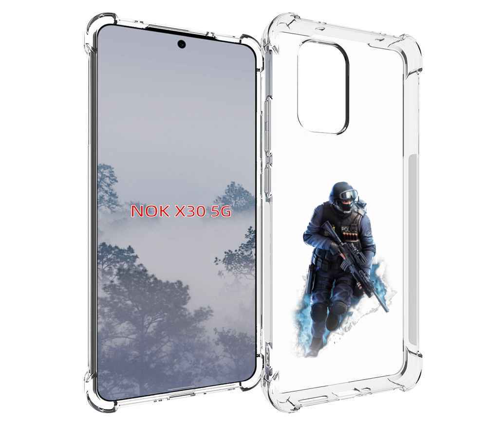 

Чехол MyPads спецназ-ксго для Nokia X30 5G, Tocco