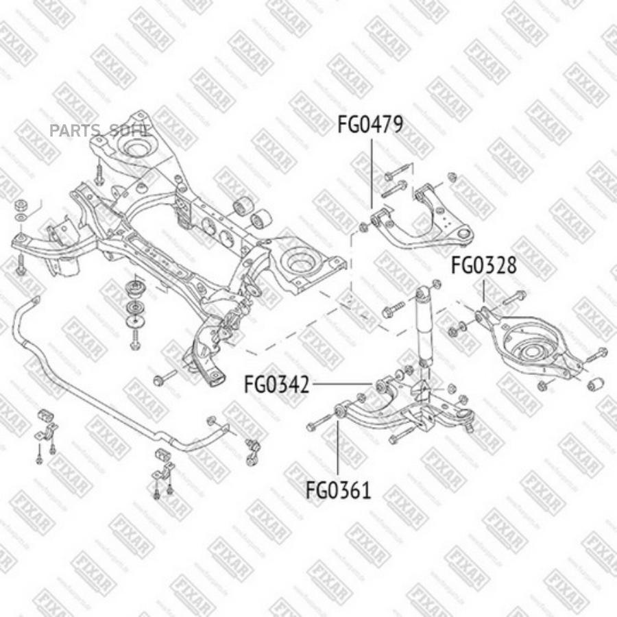 

FIXAR FG0328 Сайлентблок рычага подвески
