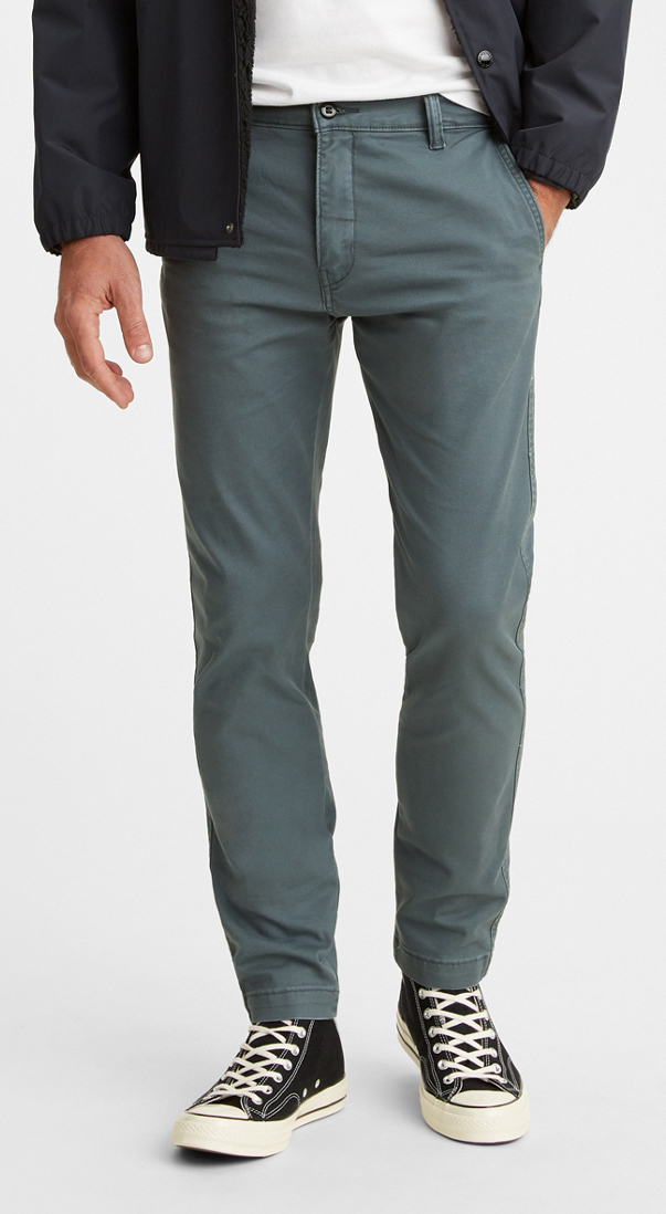 

Джинсы мужские Levis Men Xx Chino Standard III Pants серые 40/32, Серый, Men Xx Chino Standard III Pants