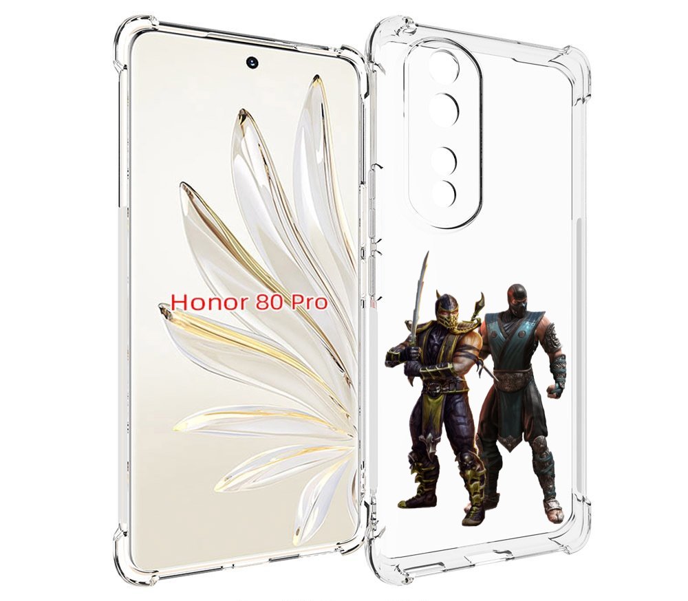 

Чехол MyPads Mortal-Kombat-1 для Honor 80 Pro, Прозрачный, Tocco