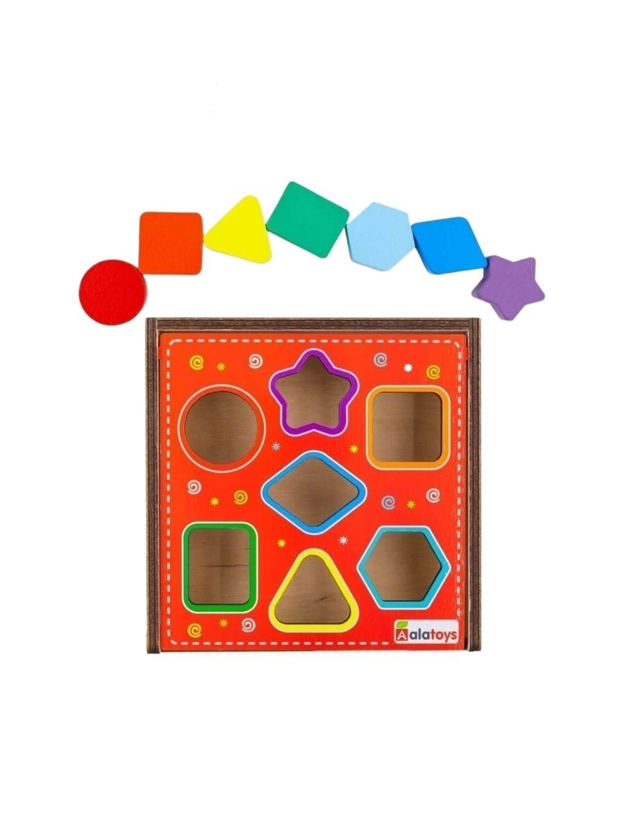 

Развивающая игрушка Alatoys Радуга 7 деталей
