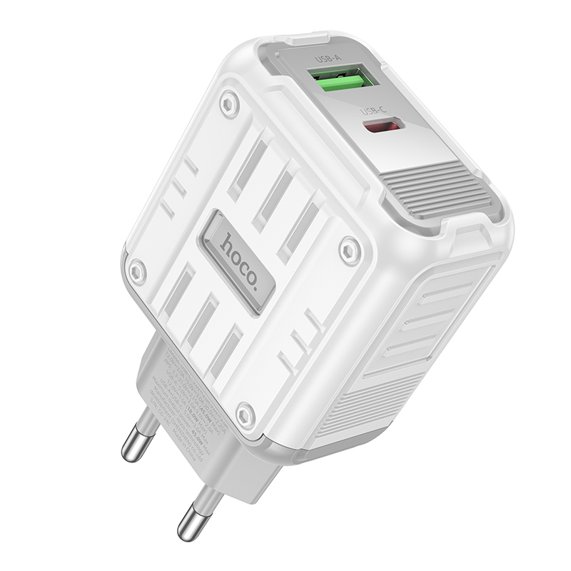 

Сетевое зарядное устройство Hoco C136A 1xUSB, 1xUSB Type-C 3 А, C136A