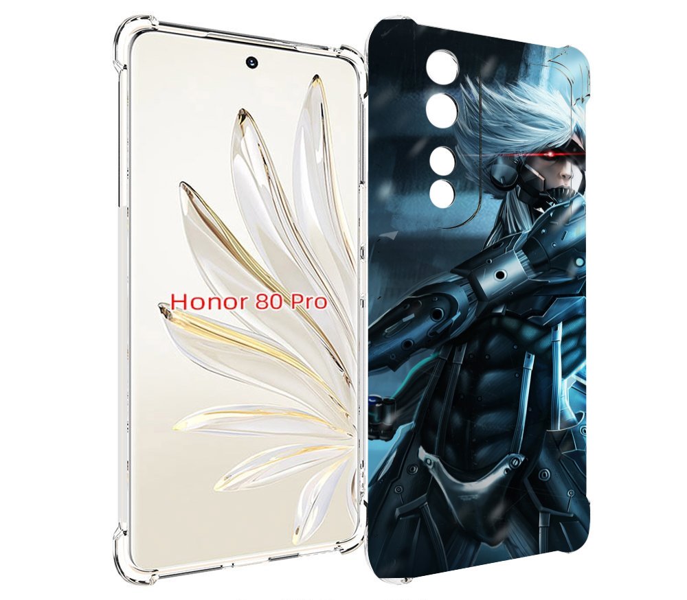 

Чехол MyPads Metal Gear Rising Revengeance для Honor 80 Pro, Прозрачный, Tocco