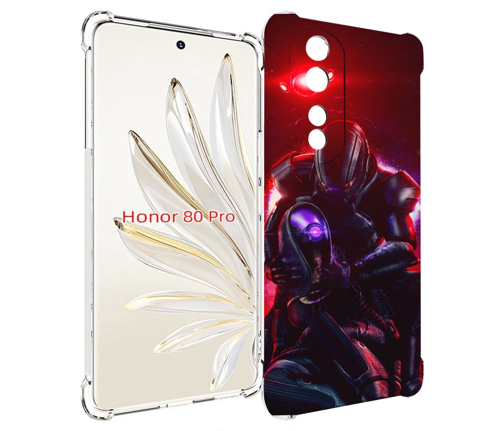 Чехол MyPads Mass Effect для Honor 80 Pro