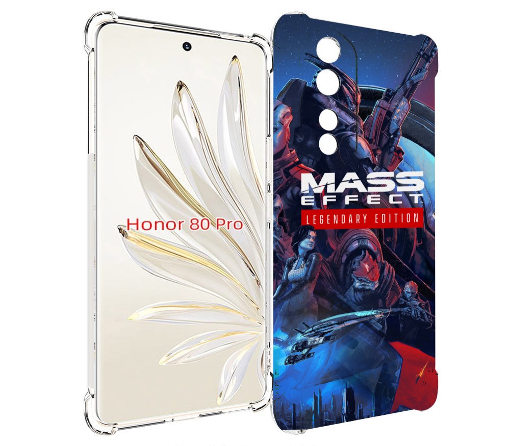

Чехол MyPads Mass Effect Legendary Edition для Honor 80 Pro, Прозрачный, Tocco