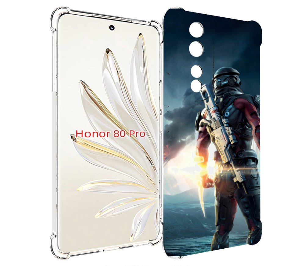 

Чехол MyPads Mass Effect Andromeda Ryder для Honor 80 Pro, Прозрачный, Tocco
