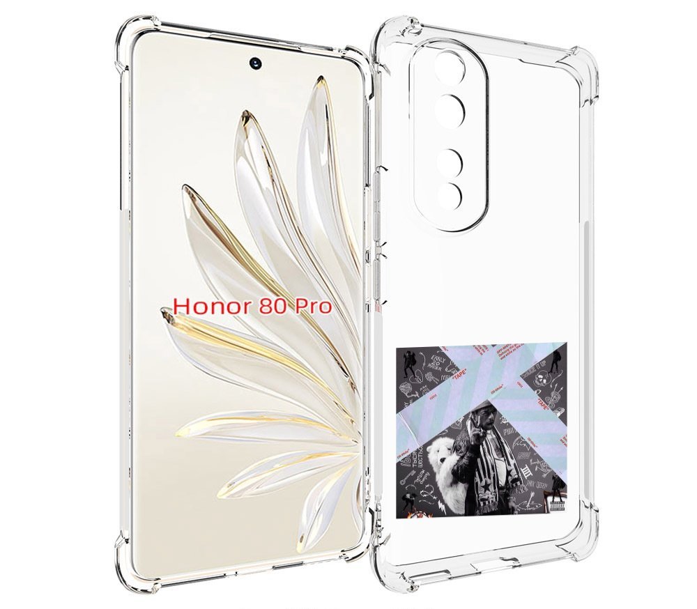 

Чехол MyPads Lil Uzi Vert - Luv Is Rage 2 для Honor 80 Pro, Прозрачный, Tocco