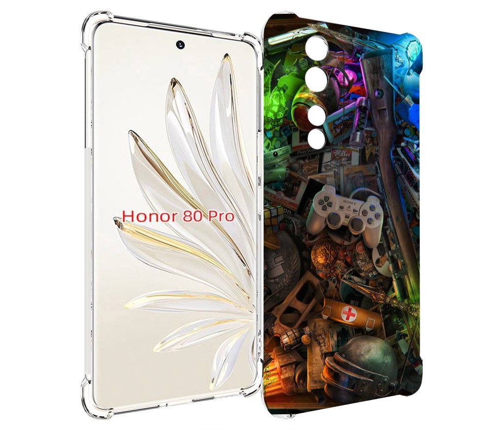

Чехол MyPads JlaMBcPa6eM для Honor 80 Pro, Прозрачный, Tocco