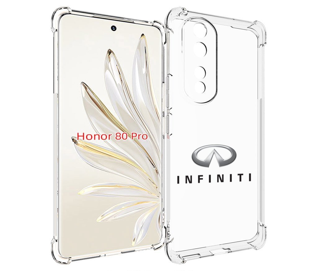 

Чехол MyPads Infiniti-3 мужской для Honor 80 Pro, Прозрачный, Tocco