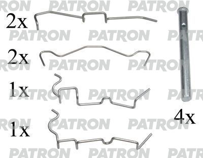 

Комплект монтажный тормозных колодок PATRON PSRK1266