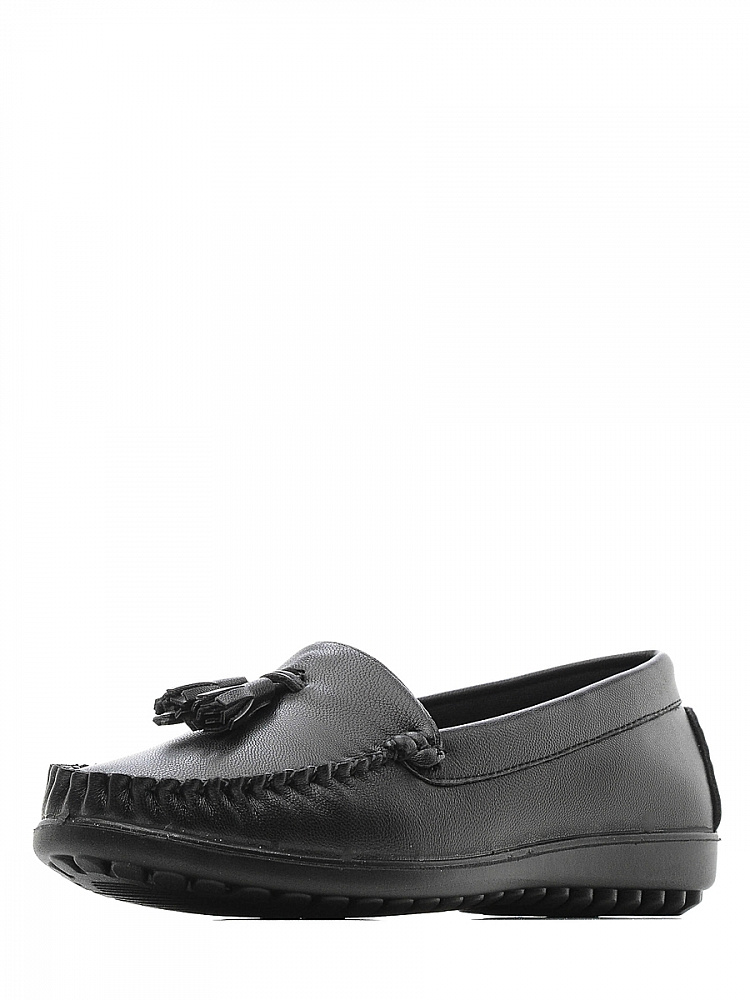 фото Мокасины женские instreet 26-91wa-055st черные 40 ru
