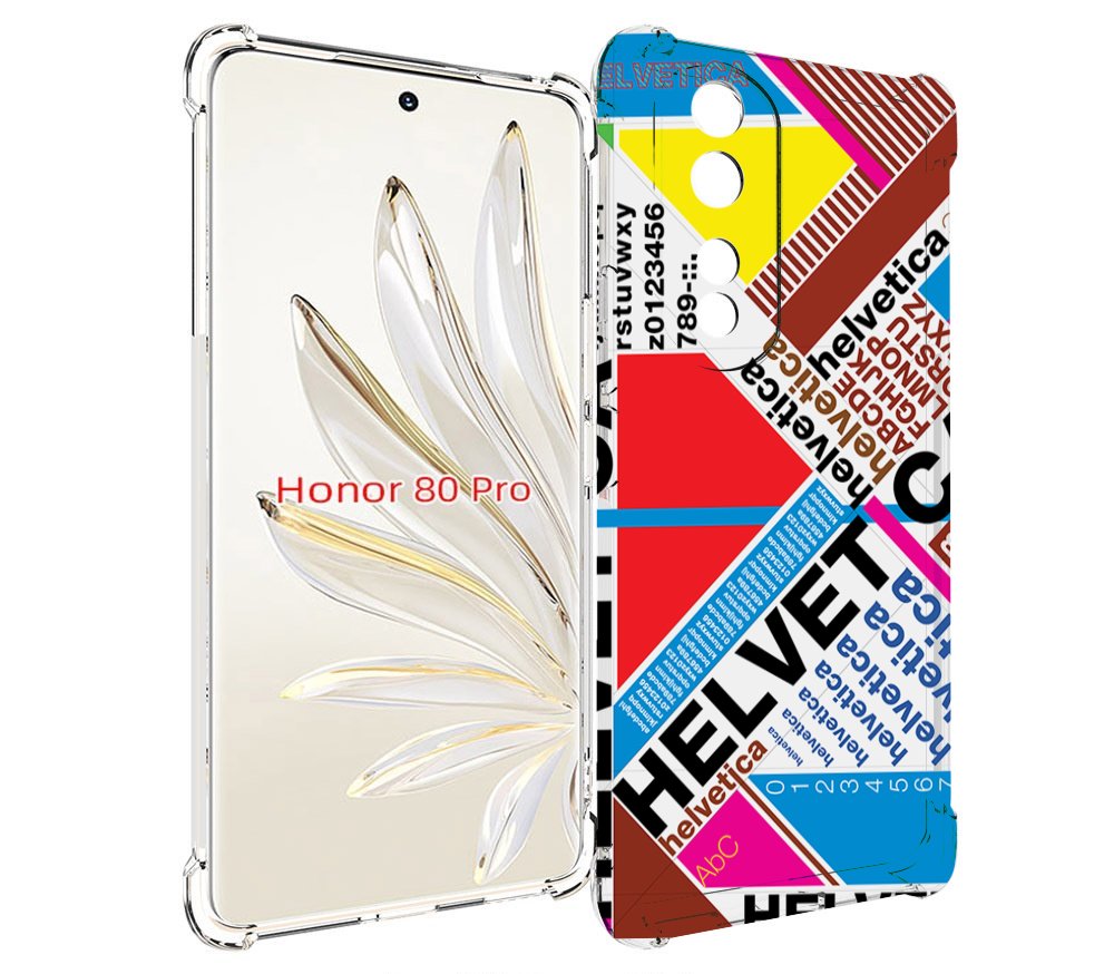 

Чехол MyPads HELVET для Honor 80 Pro, Прозрачный, Tocco