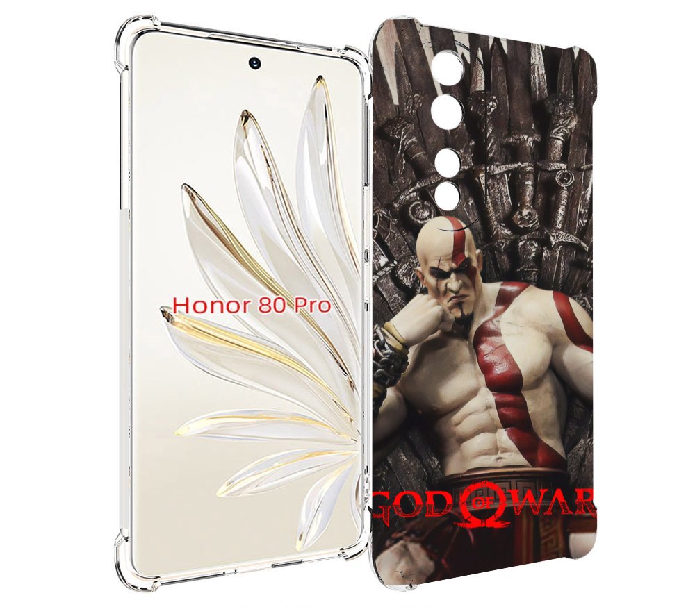 

Чехол MyPads God of War Кратос для Honor 80 Pro, Прозрачный, Tocco