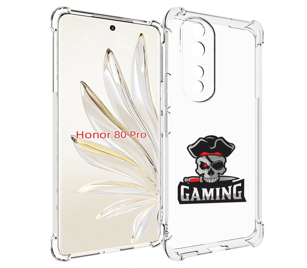 

Чехол MyPads Gaming-2 для Honor 80 Pro, Прозрачный, Tocco