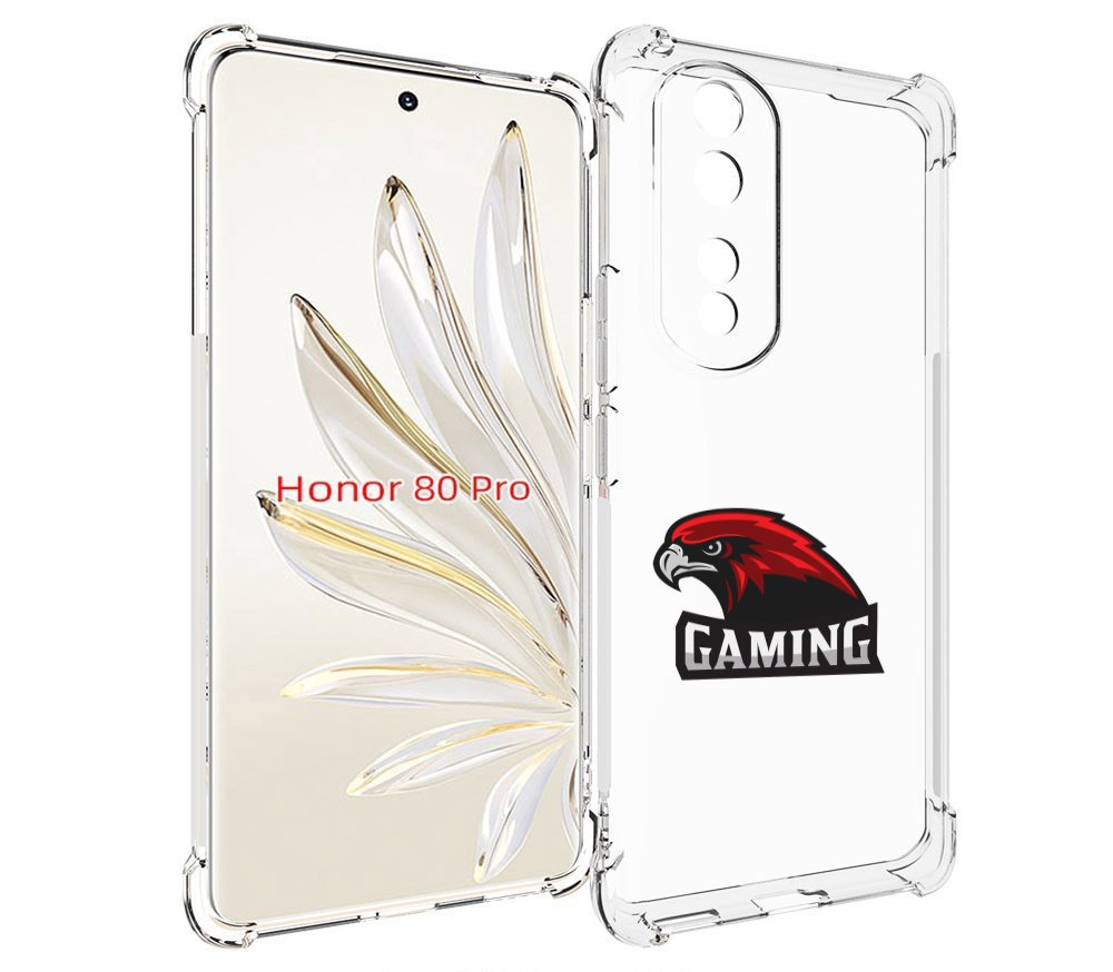 

Чехол MyPads Gaming-1 мужской для Honor 80 Pro, Прозрачный, Tocco