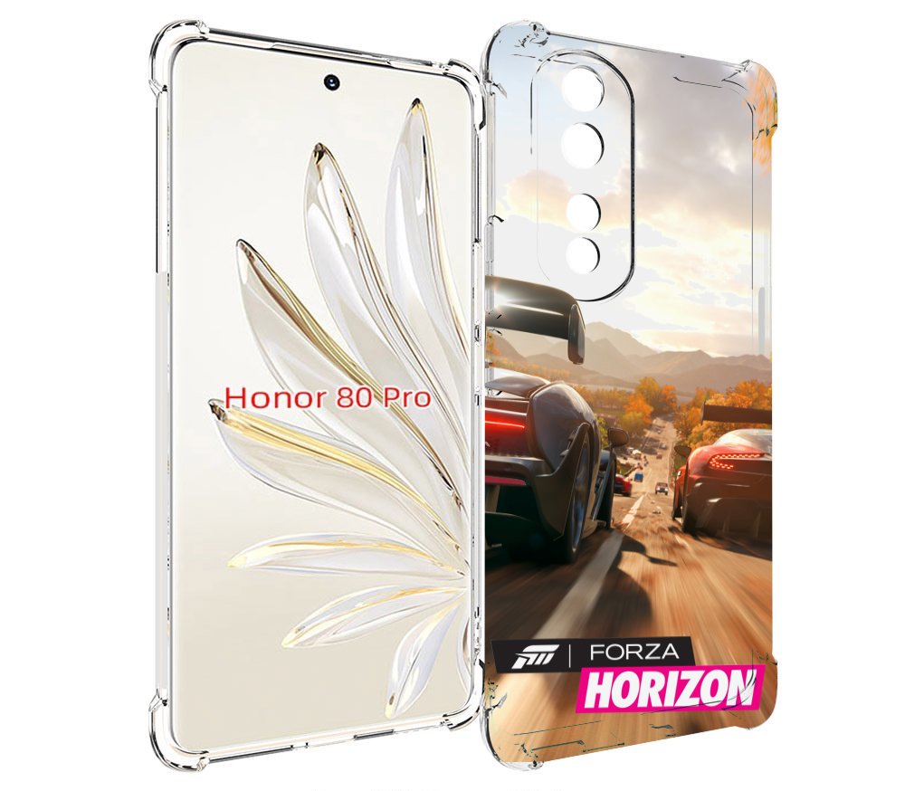 

Чехол MyPads Forza Horizon для Honor 80 Pro, Прозрачный, Tocco