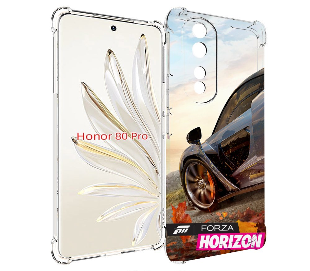 

Чехол MyPads Forza Horizon 4 для Honor 80 Pro, Прозрачный, Tocco