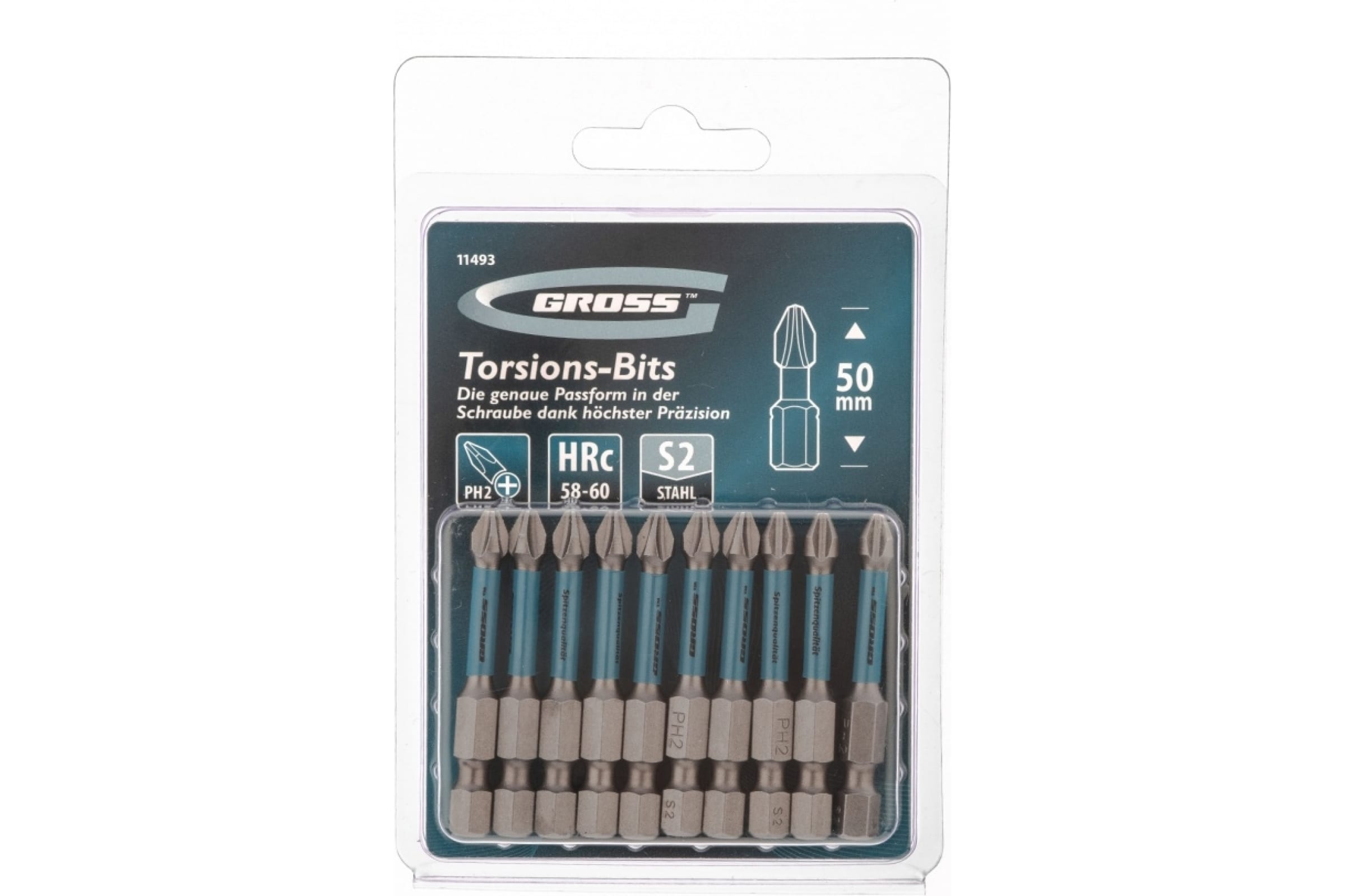 

Gross Набор бит торсионных PH2x50 мм, для ударных шуруповертов, 10 шт.// Gross, Набор бит торсионных PH2x50 мм, для ударных шуруповертов, 10 шт.// Gross