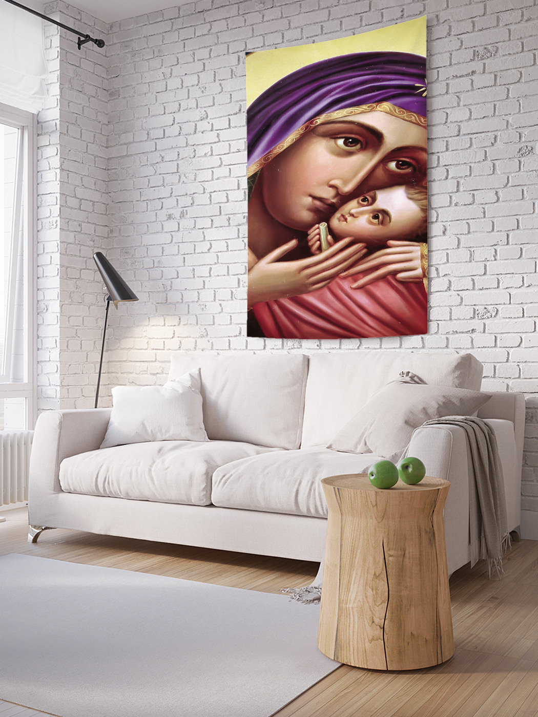 

Вертикальное фотопанно на стену JoyArty Мать и дитя 150x200 см, Мать и дитя