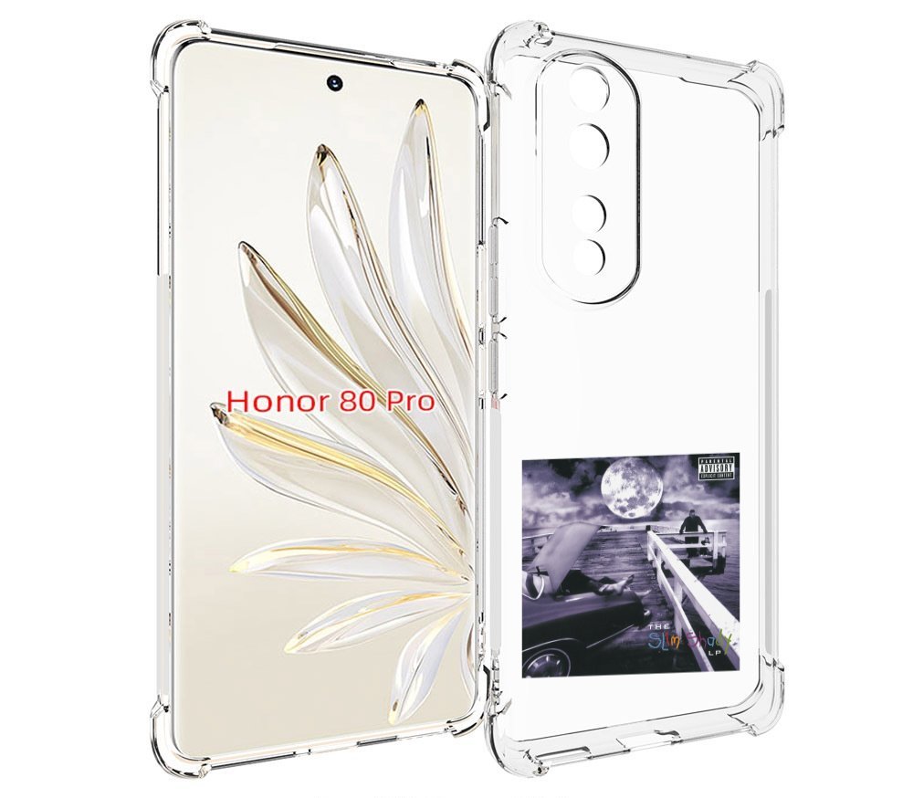

Чехол MyPads Eminem THE SLIM SHADY LP для Honor 80 Pro, Прозрачный, Tocco