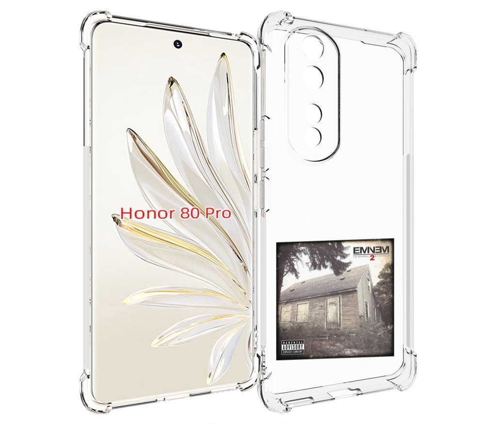 

Чехол MyPads Eminem THE MARSHALL MATHERS LP 2 для Honor 80 Pro, Прозрачный, Tocco