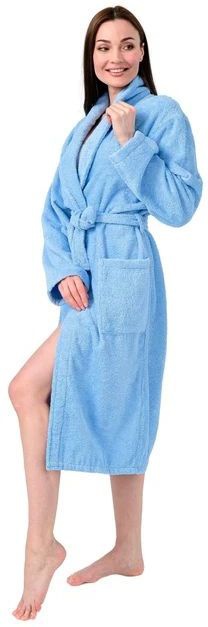 

Халат женский Home One 398526 голубой 50, 398526