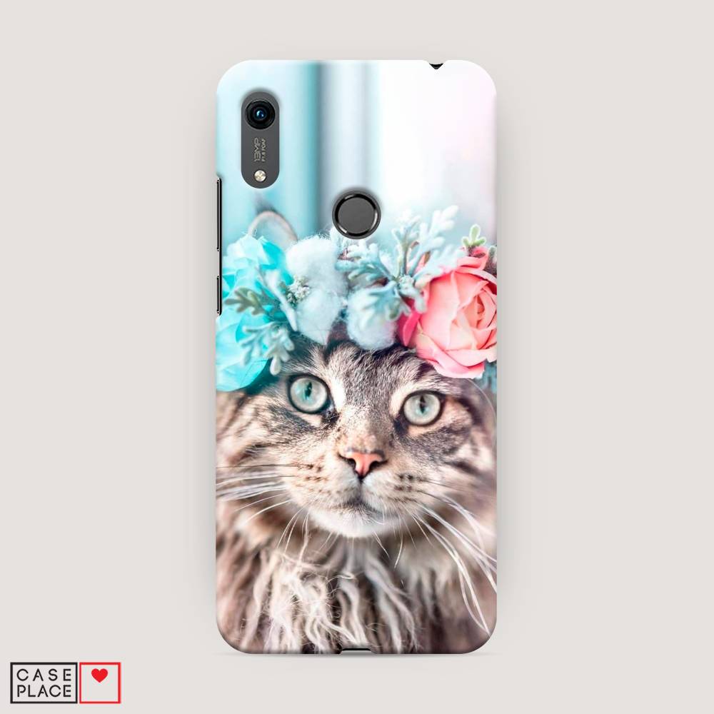 

Чехол Awog "Кот в венке" для Honor 8A (8A Pro/Prime)