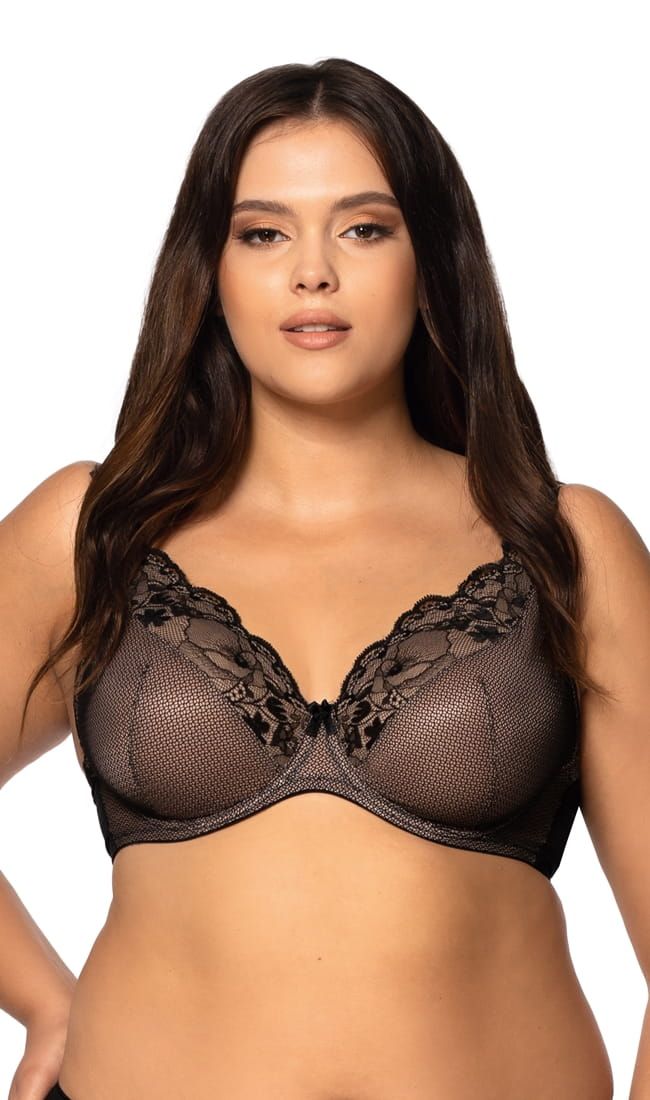 

Бюстгальтер женский Nipplex Estera M черный 80G, Estera M