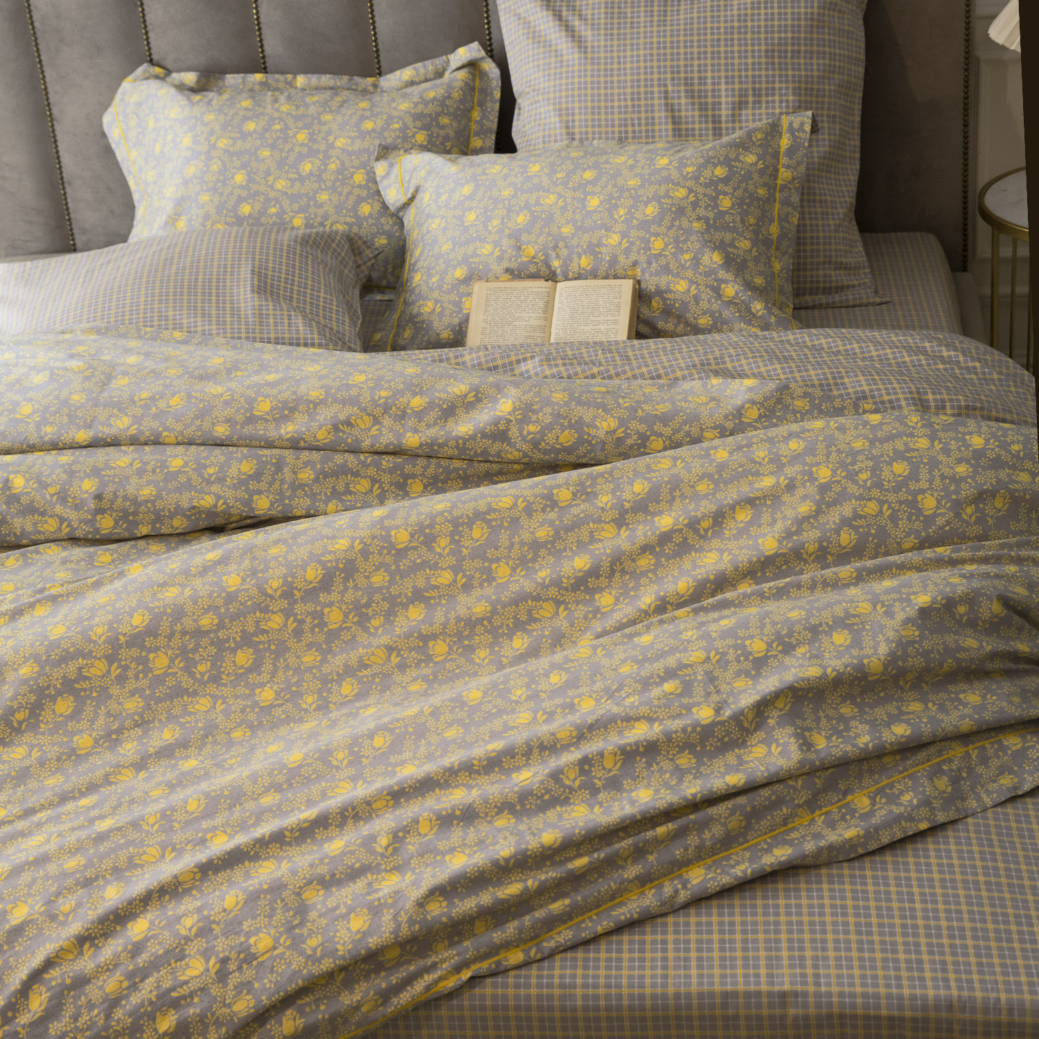 фото Комплект постельного белья из сатина (100 % хлопок) "provence ", евро. отк