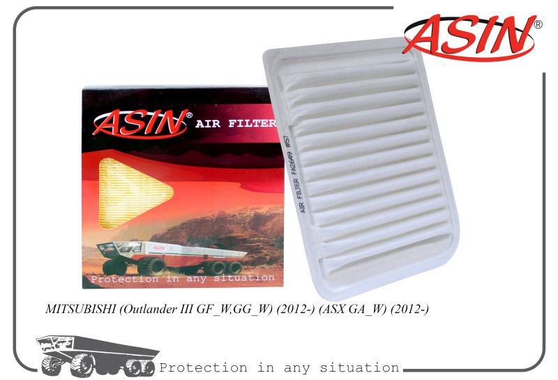 

Фильтр воздушный MR968274 ASIN.FA2649 MITSUBISHI Outlander III GF_W,GG_W 12- ASX GA_W 12-