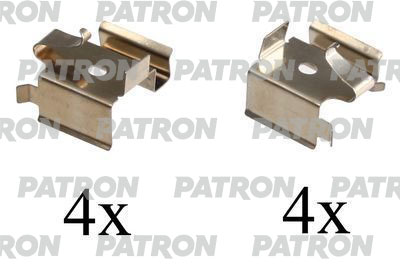 

Комплект монтажный тормозных колодок дисковых FORD:GALAXY (WGR) 03.95- PATRON PSRK1140