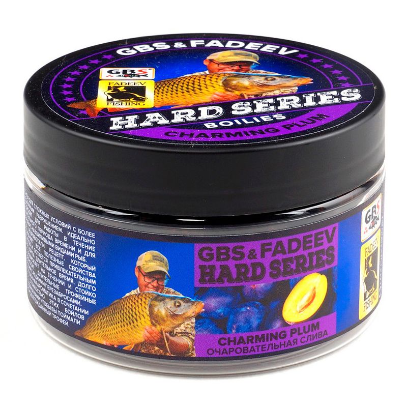 

Бойлы насадочные GBS BaITS Fadeev Hard Series 20 мм Charming Plum 230 гр цвет Коричневый, насадочные Fadeev Hard Series 20 мм
