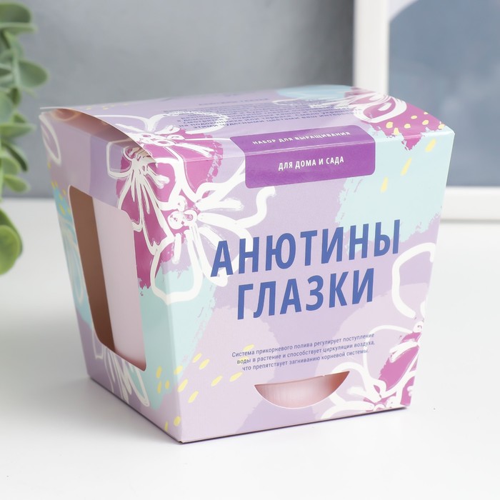 

Набор для выращивания растений "Тысяча листьев! Анютины глазки"