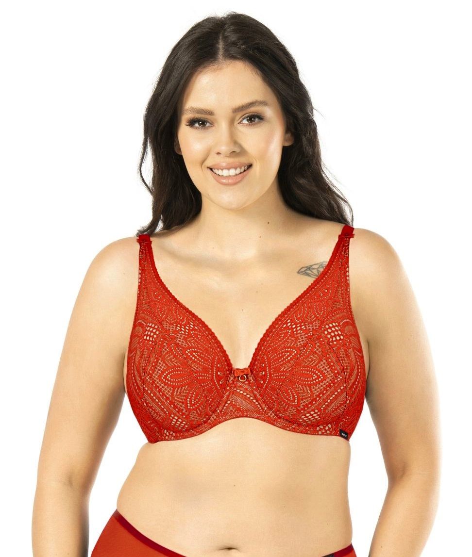 

Бюстгальтер женский Nipplex Desire M BO53 красный 80G, Desire M BO53