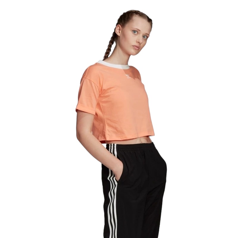 Топ женский Adidas Crop Top FM3259 оранжевый 38 EU 3190₽