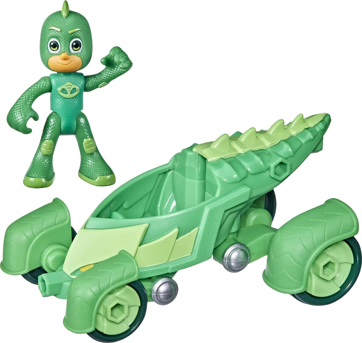 фото Игровой набор pj masks герои в масках машинка гекко с фигуркой f2130