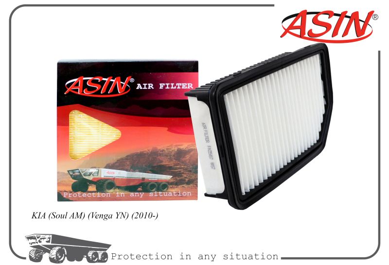 

Фильтр воздушный 28113-2K000 ASIN.FA2587 ASIN для KIA Soul AM Venga YN 2010-
