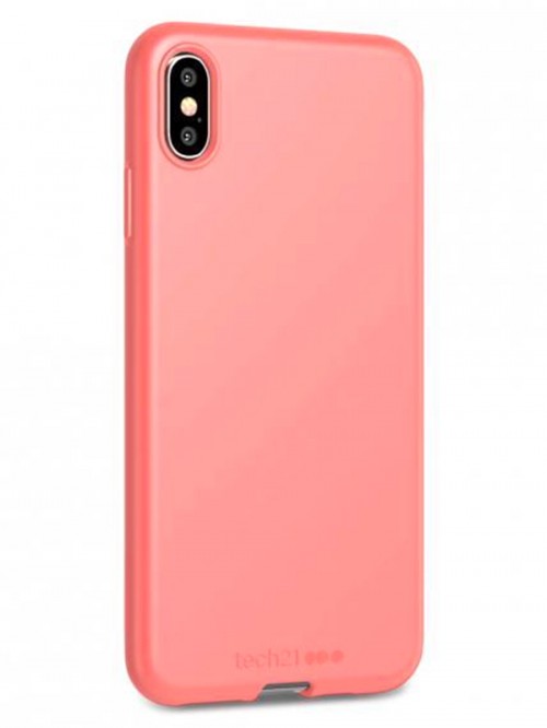 фото Чехол tech21 studio colour для iphone xs max - коралловый