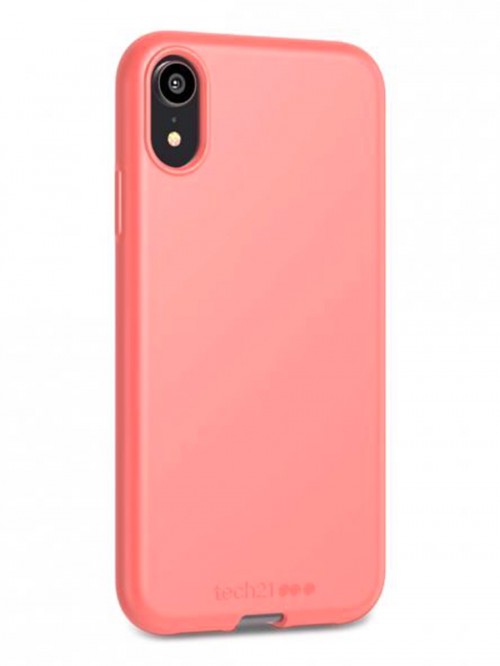 фото Чехол tech21 studio colour для iphone xr - коралловый
