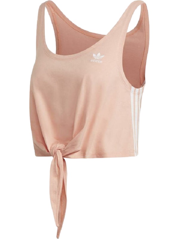 Топ женский Adidas Originals 3-Stripes Knot Tank Top FI0854 розовый 32 DE 1102₽