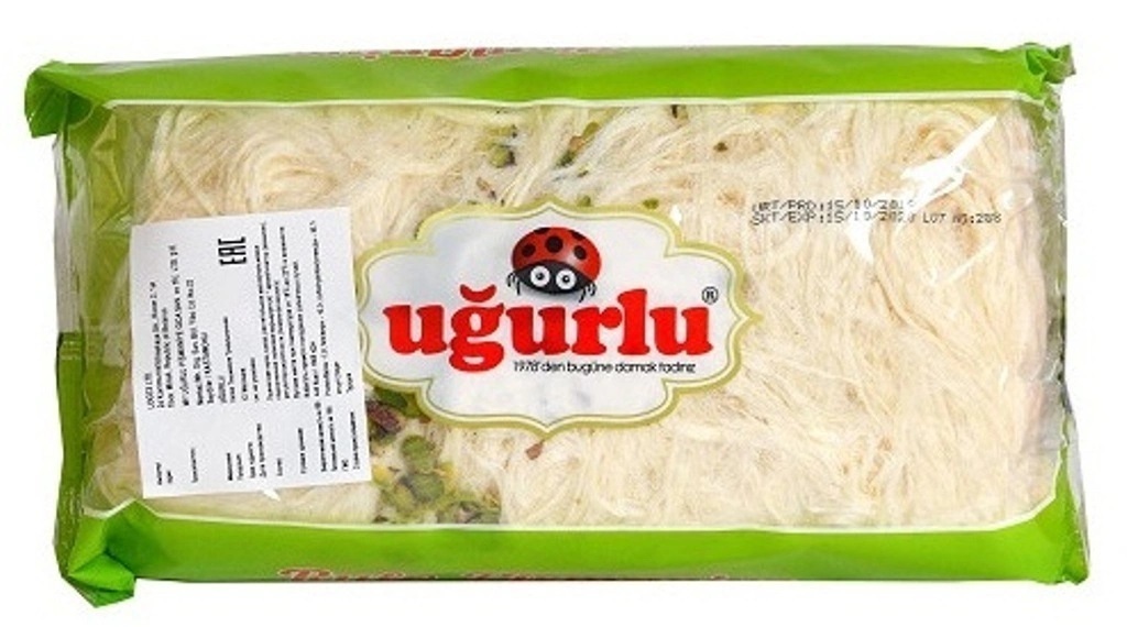 Пищмание UGURLU ванильное с фисташкой мягкая упаковка 220 г