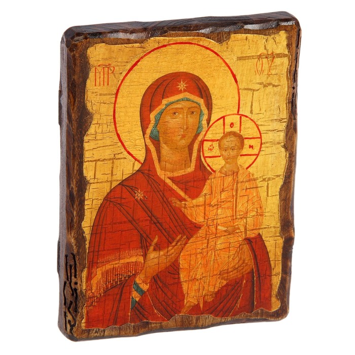 

Икона Божией Матери «Смоленская » под старину, на дереве (13х17), 50047