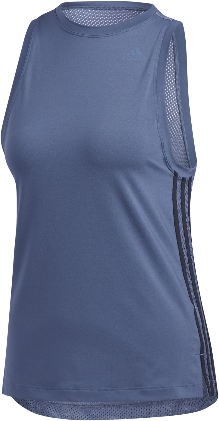 Майка женская Adidas 3-Stripes Loose Tank Top DX7557 синяя XL Таиланд синий