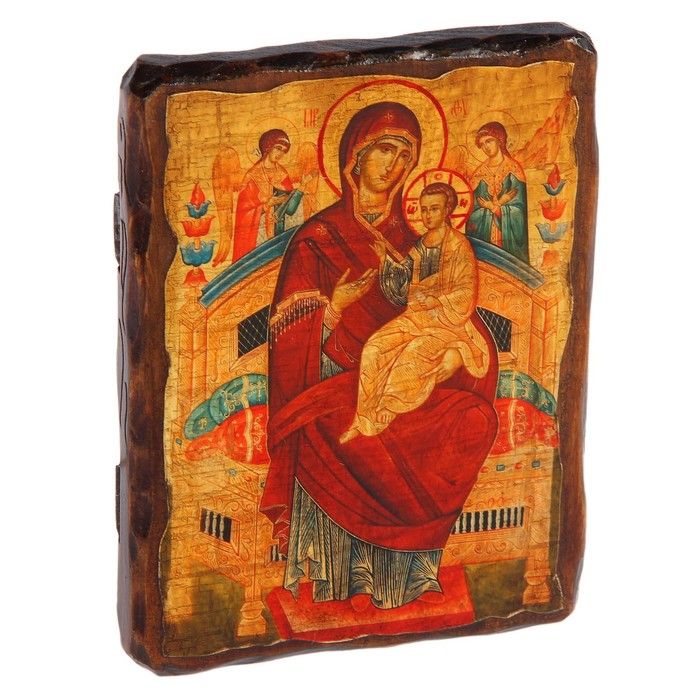 

Икона Божией Матери «Всецарица» под старину, на дереве (13х17),50032