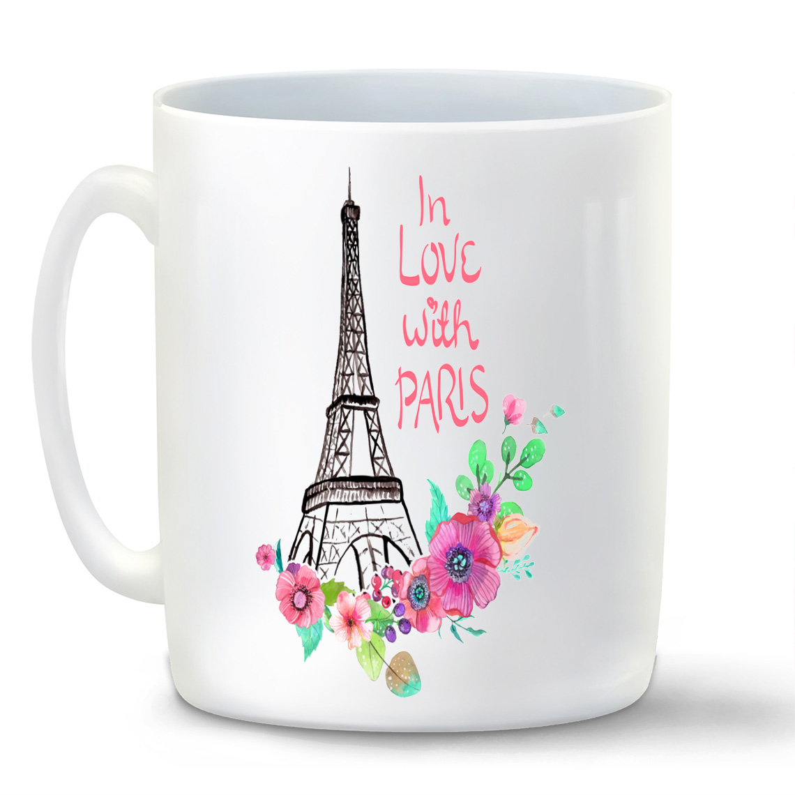 

Кружка CoolPodarok In love with Paris Винтаж