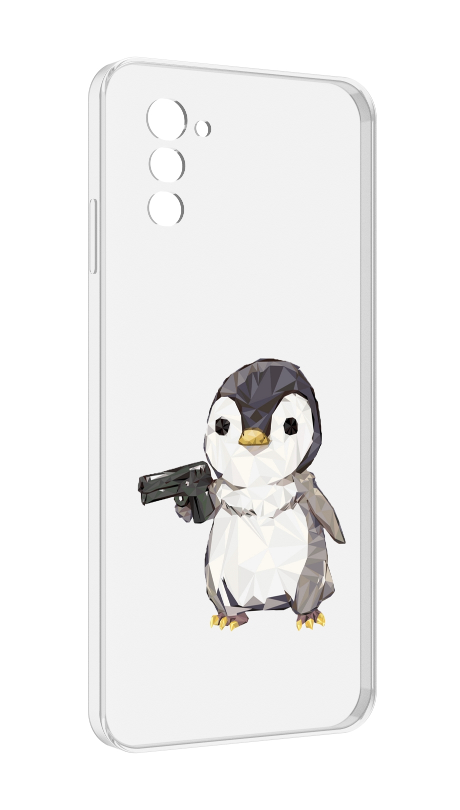 

Чехол MyPads Пингвин детский для UleFone Note 12 / Note 12P, Прозрачный, Tocco