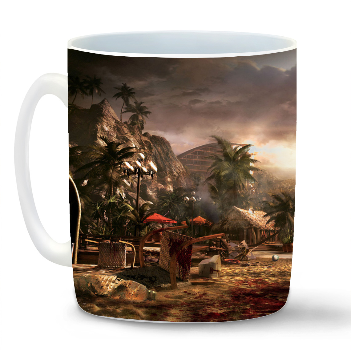 

Кружка CoolPodarok dead island Кровавый пляж