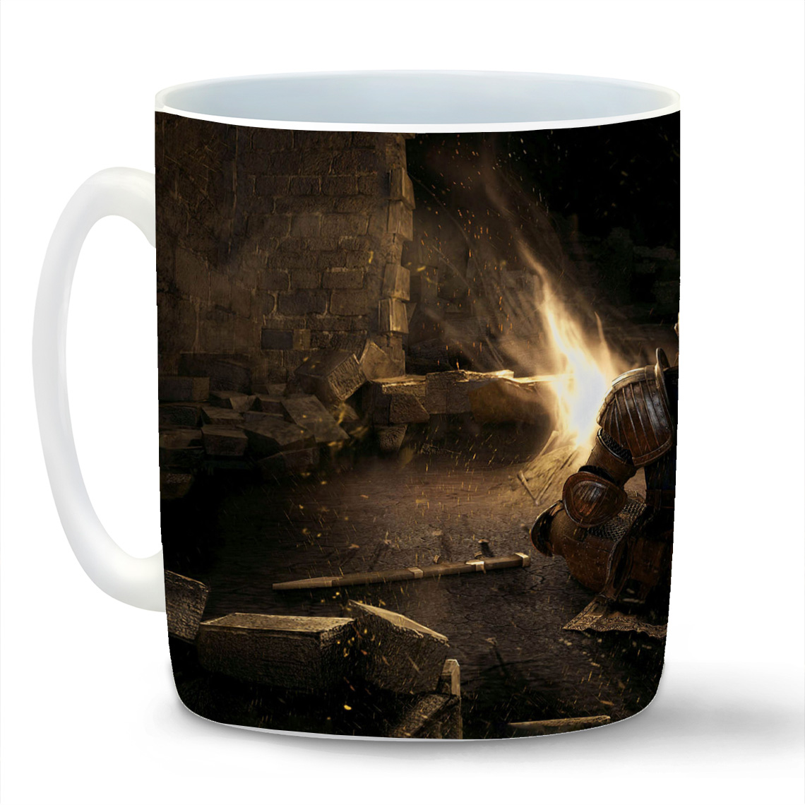 

Кружка CoolPodarok dark souls Сидит у костра