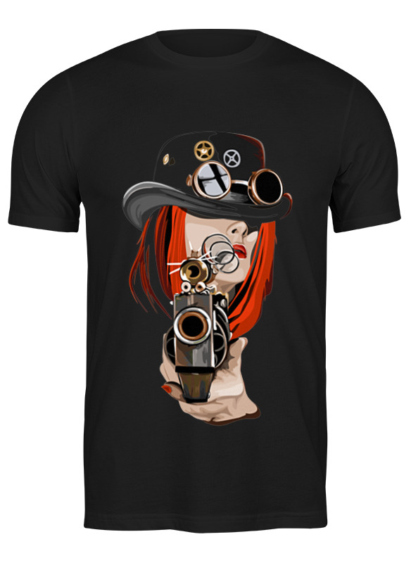 

Футболка мужская Printio Steampunk 670264 черная XL, Черный, Steampunk 670264